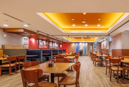 Ostkanada for family - Ostkanada Familienreise mit Kindern - Wyndham Garden Niagara Falls Fallsview - Restaurant