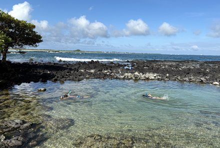 Familienreise Galapagos und Ecuador - Galapagos Family & Teens - Bucht zum Schnorcheln