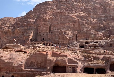 Jordanien Rundreise mit Kindern - Jordanien for family - Felsenstadt Petra