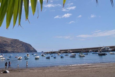 La Gomera Familienurlaub - La Gomera for family - Strand von La Gomera