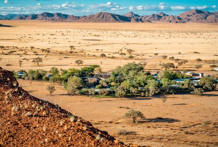 Namibia for family - Namib Desert Lodge - Außenansicht