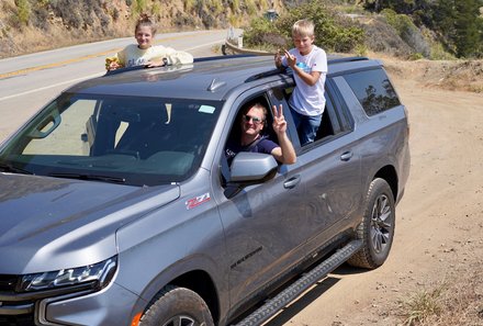 USA Südwesten mit Kindern - USA Westküste for family individuell - Abenteuer im Wilden Westen - Familie im Mietwagen