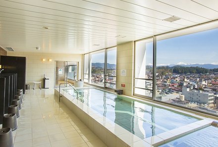 Japan mit Kindern  - Japan for family - Spa Hotel Alphina Hida Takayama - Pool