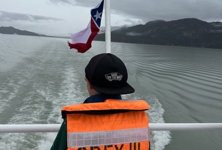 Patagonien Family & Teens - Lago Grey - Bootsfahrt mit Kindern