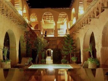 Familienreise Marokko - Marokko for family - Hotel Riad Maktoub von innen