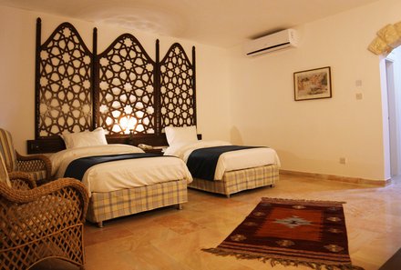 Jordanien Familienreise - Jordanien for family - Old Village Hotel & Resort Zimmer