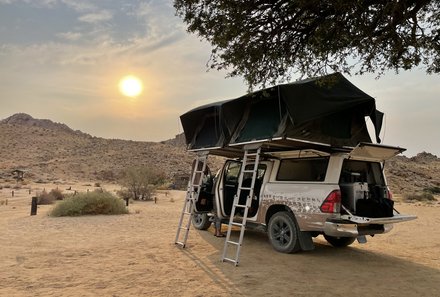 Namibia Familienreise - Namibia for family individuell - 4x4 Mietwagen mit Dachzelt