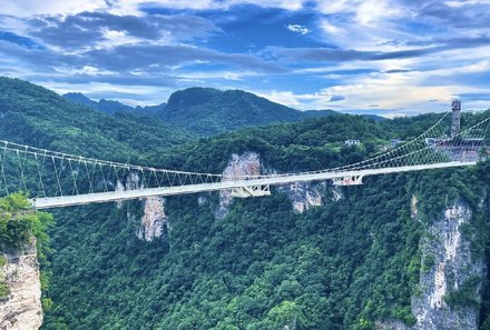 China Familienreise - China mit Jugendlichen - Grand Canyon Bridge