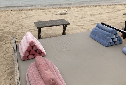 Bali for family - Verlängerung Gili Inseln - Griya Santrian Sanur - Massage am Strand