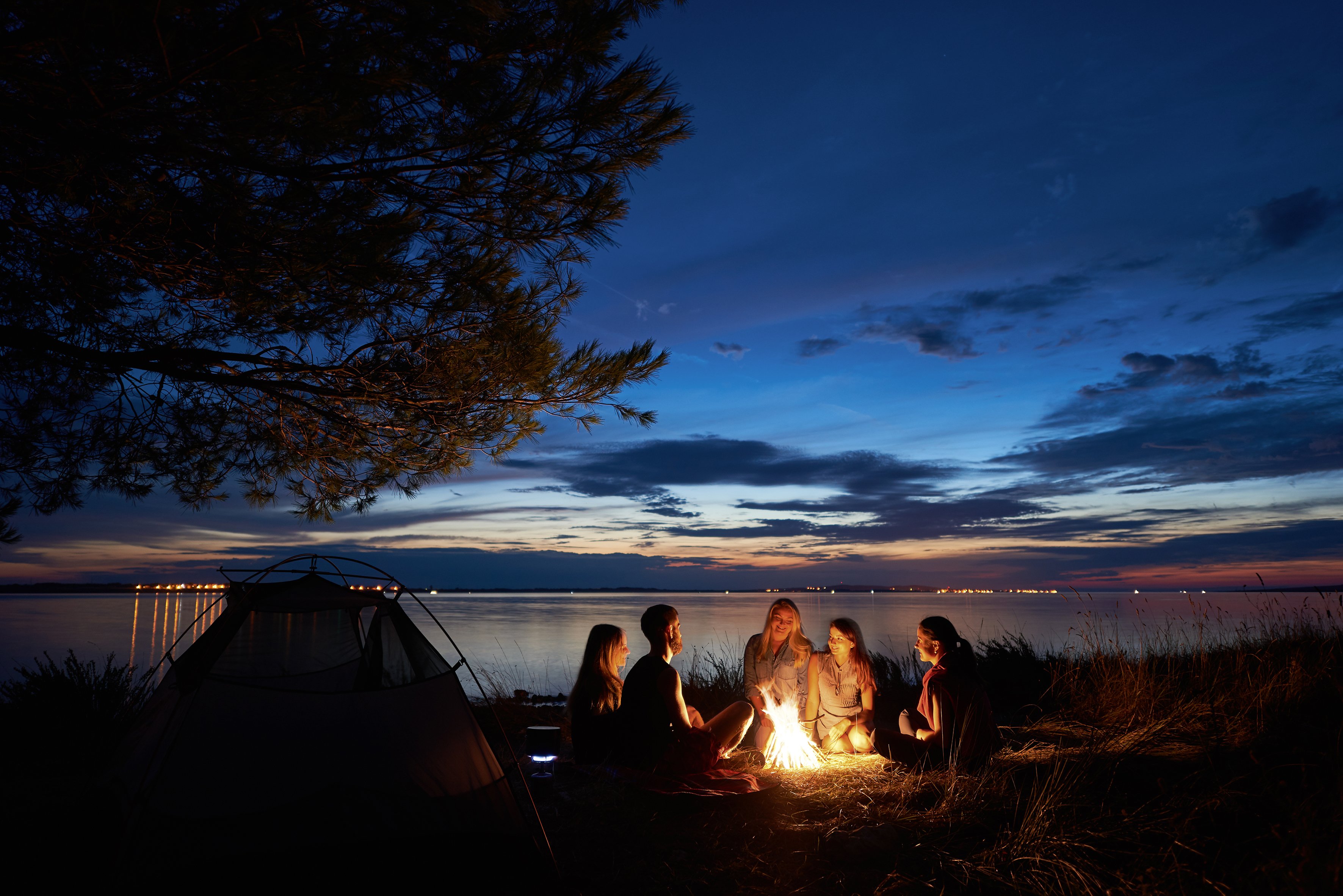 Abenteuerurlaub mit Kindern - Geheimtipp Urlaub mit Kindern - Camping mit Lagerfeuer