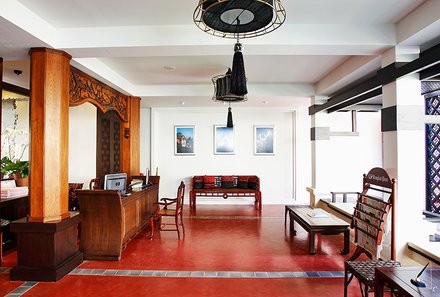 Thailand Familienreise mit Kindern - Thailand for family individuell - Bodhi Serene Chiang Mai - Rezeption
