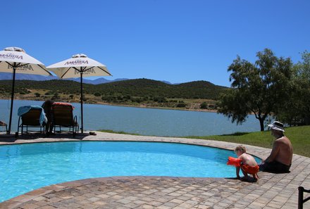 Afrika Familienreise - Afrika for Family - Buffelsdrift Game Lodge Pool