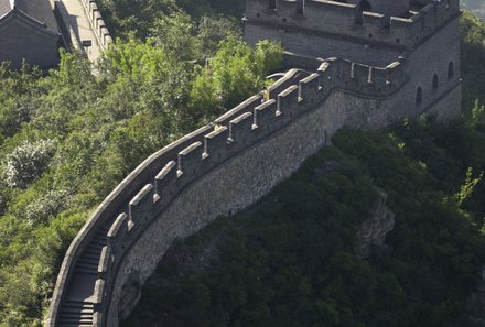 China mit Kindern - Chinesische Mauer