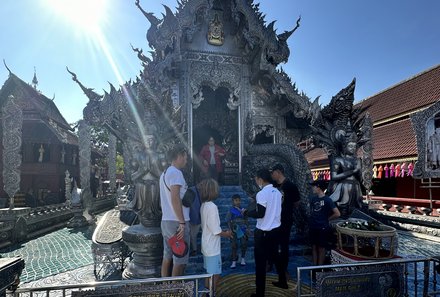 Thailand Familienreise mit Kindern - Thailand for family individuell - Chiang Mai Tempelbesuch