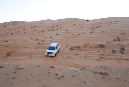 Oman mit Kindern individuell - Oman for family individuell Familienabenteuer Wüste & Berge - Dune-Bashing in Wahiba Sands