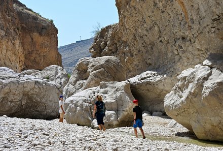 Oman for family individuell - Oman mit Kindern - Wanderung Wadi Bani Khalid