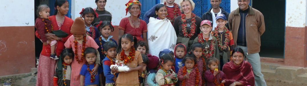 Nepal mit Kindern - Projektdorf Nayaransthan - Kindergarten